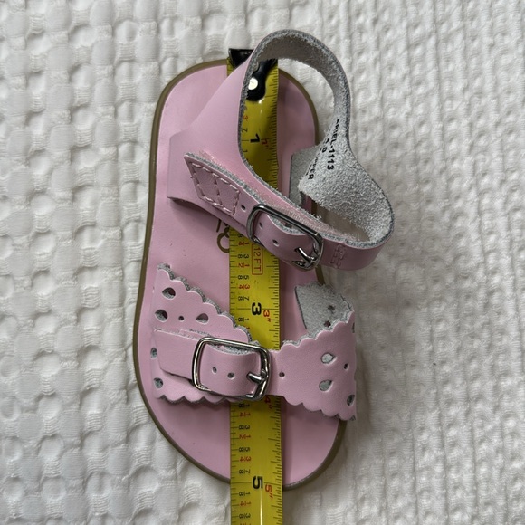 FOOTMATES Ariel and Eco-Ariel Waterproof Girls Pink Sandals Sixe 4 - Picture 6 of 8